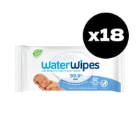 Pack Toallitas Húmedas Bio Waterwipes X 1.080 Uns