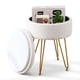 thumbnail image 1 of Taburete Cpintltr Storage Ottoman Crema, 1 of 3