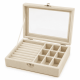 thumbnail image 1 of Joyero Organizador Velvet Glass La vitrina De Lujo Para Tus Tesoros, 1 of 5