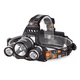 thumbnail image 1 of Linterna Frontal 5000 Lumenes Led Minero Bordó Negro, 1 of 3