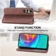thumbnail image 4 of Funda Flip FOXDOCK para Samsung Galaxy A16 , Estilo Billetera con Diseño Rombo, Correa de Mano y Soporte, Uso Diario, 4 of 6