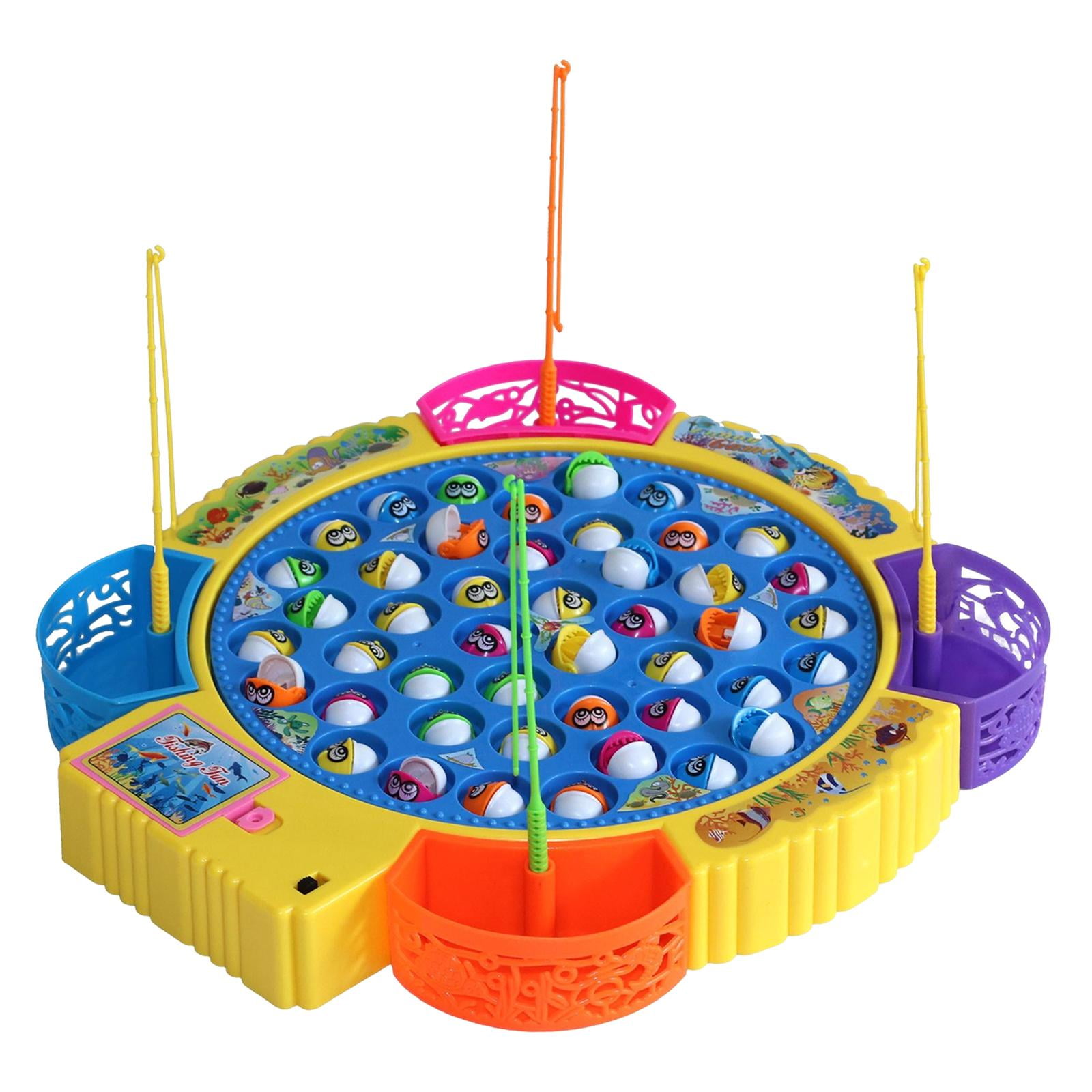 Magideal - Novedad, Juego Giratorio, Juguete Para Niños, Habilidad De Motor Fino, Juguete Para Niños, Juego Para Niños De 3 A 5 Años, , 45 45 Peces