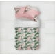 thumbnail image 2 of Juego de cama infantil personalizado con flores tropicales (edredón o funda nórdica), 2 of 3