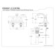 thumbnail image 2 of Grifo para lavabo Kingston Brass Concord KS4648CML níquel cepillado, 2 of 2