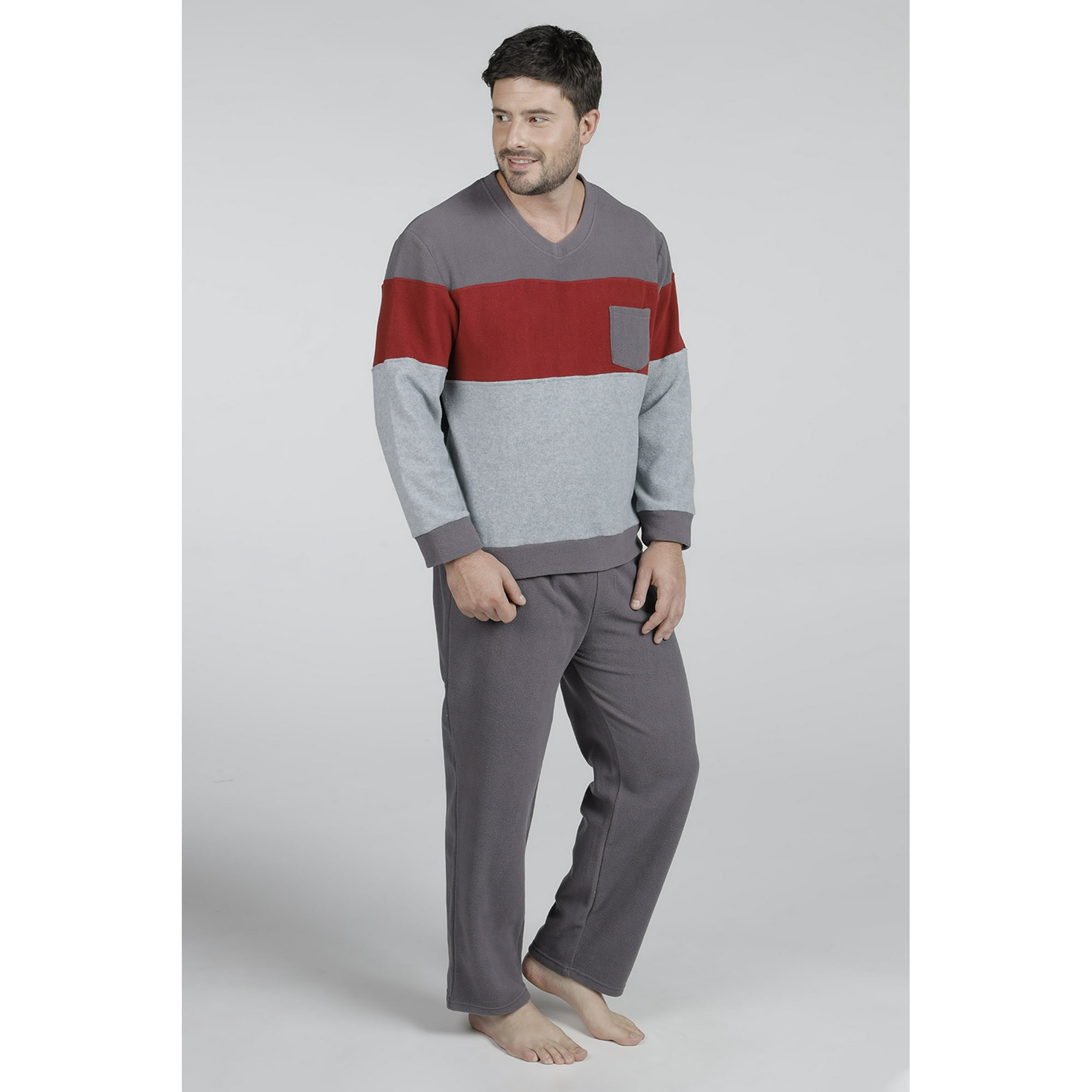 Pijama Coralina Pijama Hombre Pelo Pijama Kayser Hombre Rojo