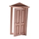 thumbnail image 1 of Mini Puerta De Madera En Blanco, Modelo De Decoración De Casa, Juguetes Exquisitos Para Cocina Exterior Y Mango, 1 of 5