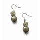 thumbnail image 3 of Aros de piedra natural y Perla beige, 3 of 3