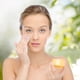 thumbnail image 4 of Paquete de 10 borlas de algodón para polvos cosméticos, almohadillas de maquillaje con cinta, borlas para polvos faciales sueltos y base, 4 of 6
