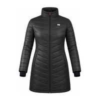 Hardwork - Parka Larga Hw Aurora Mujer Negro