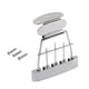 thumbnail image 1 of Pieza Trasera De Trapecio De 4 Cuerdas Cromadas Para Archtop Jazz Bass Guitar, 1 of 3