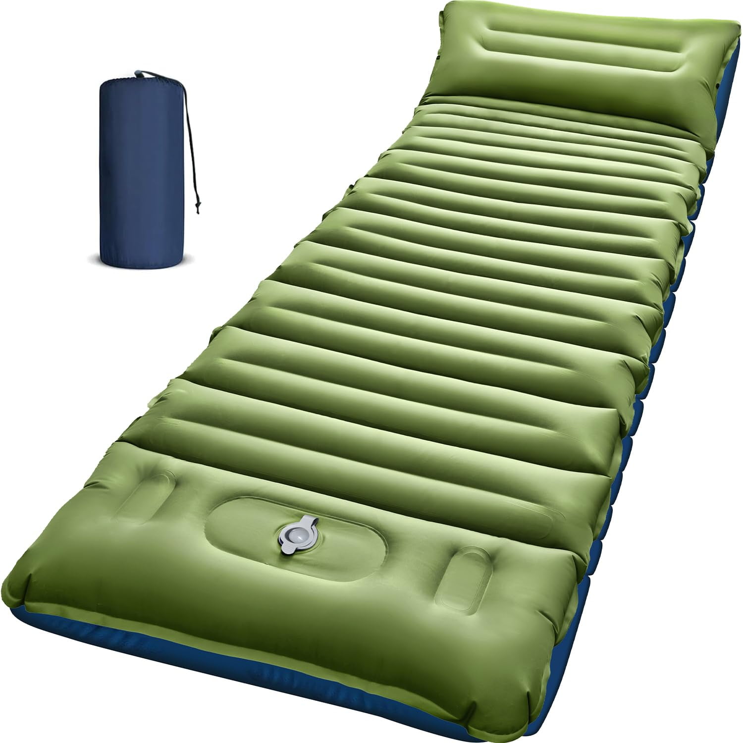 Almohadilla Para Dormir Myxslop, Gruesa, 13 Cm, Con Almohada Y Bomba