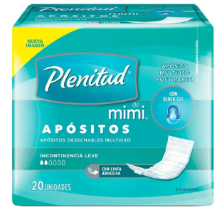 Apositos Plenitud Mimi Multiuso Talla Unica 12 Pqte X 20 Uni