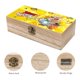 thumbnail image 3 of Caja Organizadora de Madera Rústica Astérix y Obélix Desmarcar, 3 of 6