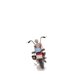 thumbnail image 4 of Modelo de motocicleta vintage de hierro rojo Old Modern Handicrafts 13 x 6 x 8 cm, 4 of 4