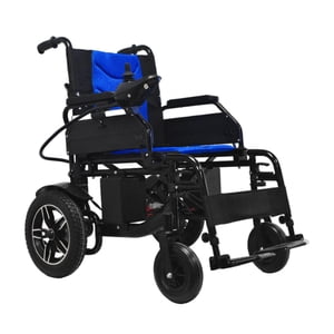 Glomed - Silla De Ruedas Eléctrica B1 Premium Azul