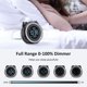 thumbnail image 3 of Despertador USCCE Loud Dual con agitador de cama para personas que duermen mucho, 3 of 9