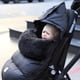 thumbnail image 3 of Saco para Coche- PlushPod Negro, 3 of 3