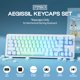 thumbnail image 2 of Set de keycaps EPOMAKER AegisSil de 113 teclas, silicona, perfil Cherry, 2 of 7