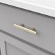 thumbnail image 3 of Tirador de barra Hickory Hardware 64 mm bronce champán, 3 of 6