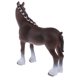 thumbnail image 2 of figuras de acción de estatuilla de modelo de animal realista playset ni?os juguete clydesdale, 2 of 5