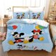 thumbnail image 1 of Cartoon Mickey Minnie Duvet Cover,Mickey Mouse Bedding Set Case Comforter Cover Bed Sheets, 1 of 5