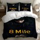 thumbnail image 1 of 3pcs Slim-Shady 8 Mile Rap Struggle Printed Bedding Set Duvet Cover + 2 Pillowcases, 1 of 1