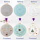 thumbnail image 3 of Kit de bordado para principiantes adultos: Kit de 3 bordados, incluye patrones estampados, 3 of 3