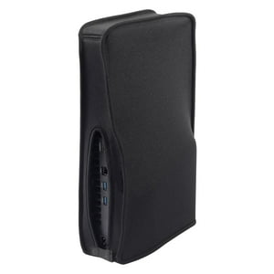 Genérico - Funda Protectora Con Corte De Precisión Para La Consola Playstation 5 Slim Digital Edition Y Regular Edition, A Prueba De Polvo, Arañazos, Lavable, Fácil Acceso Al Puerto Del Cable-Negro