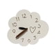 thumbnail image 4 of Reloj De Pared De Nube, Reloj De Pared Creativo Silencioso Para Habitación De Ni?os, Guardería Interior Con Patrón De Corazón, 4 of 5