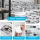 thumbnail image 5 of Art3d revestimiento autoadhesivo impermeable de 10 láminas tipo backsplash, 5 of 9
