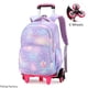 thumbnail image 1 of Children School Backpack Set with Wheels Students Bags for Girls Trolley Bag Cute Schoolbag Rolling Wheeled Backpack Child Girl, 1 of 3