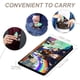 thumbnail image 4 of Dodo Porta Pasaporte y Cartera de Viaje Premium de Cuero PU, Funda de Pasaporte Bloqueo RFID con Ranuras para Tarjetas de Crédito, Estuche para Libro de Pasaporte para Familia 10cm × 15cm, 4 of 6