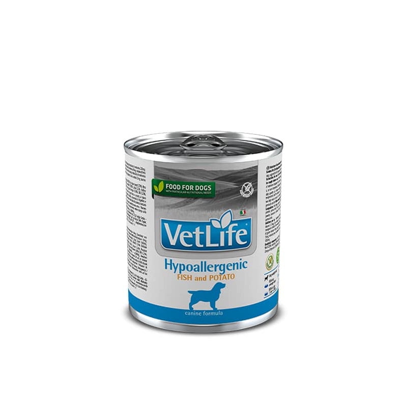 Vet Life Lata Hypoallergenic Fish & Potato 300 gr