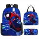 thumbnail image 1 of 3pcs/set Disney Children 3d Cute Spider Man Design Backpack Stitch Boys Primary School Bag Kids Kindergarten Backpack Mochila, 1 of 3