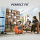 thumbnail image 4 of Soporte de pared Brewish 10 cm de plástico ABS ajustable, 4 of 7