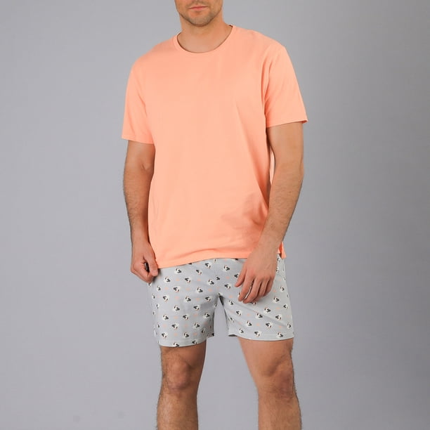 Pijama Morgan C. Redondo Y Short Flores Hombre 33887-243