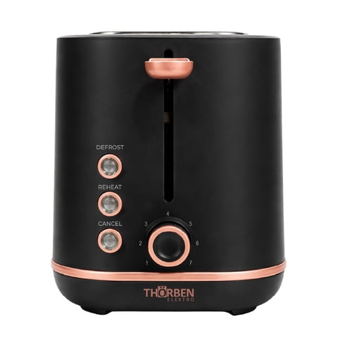 Thorben - Tostador Eléctrico 2 Panes Thor Gold Rose Toaster