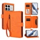thumbnail image 1 of Funda Cartera Mariposa para [Xiaomi Poco F8 Pro] con Soporte y Cremallera Naranja, 1 of 6