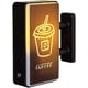 thumbnail image 1 of Decoración nevera mini imán neón cafetería retro luz ambiente montaje pared cocina oficina dormitorio marrón, 1 of 6