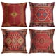 thumbnail image 1 of Juego de 4 fundas de almohada Britimes Geometric Kilim Moroccan de 45 x 45 cm, 1 of 6