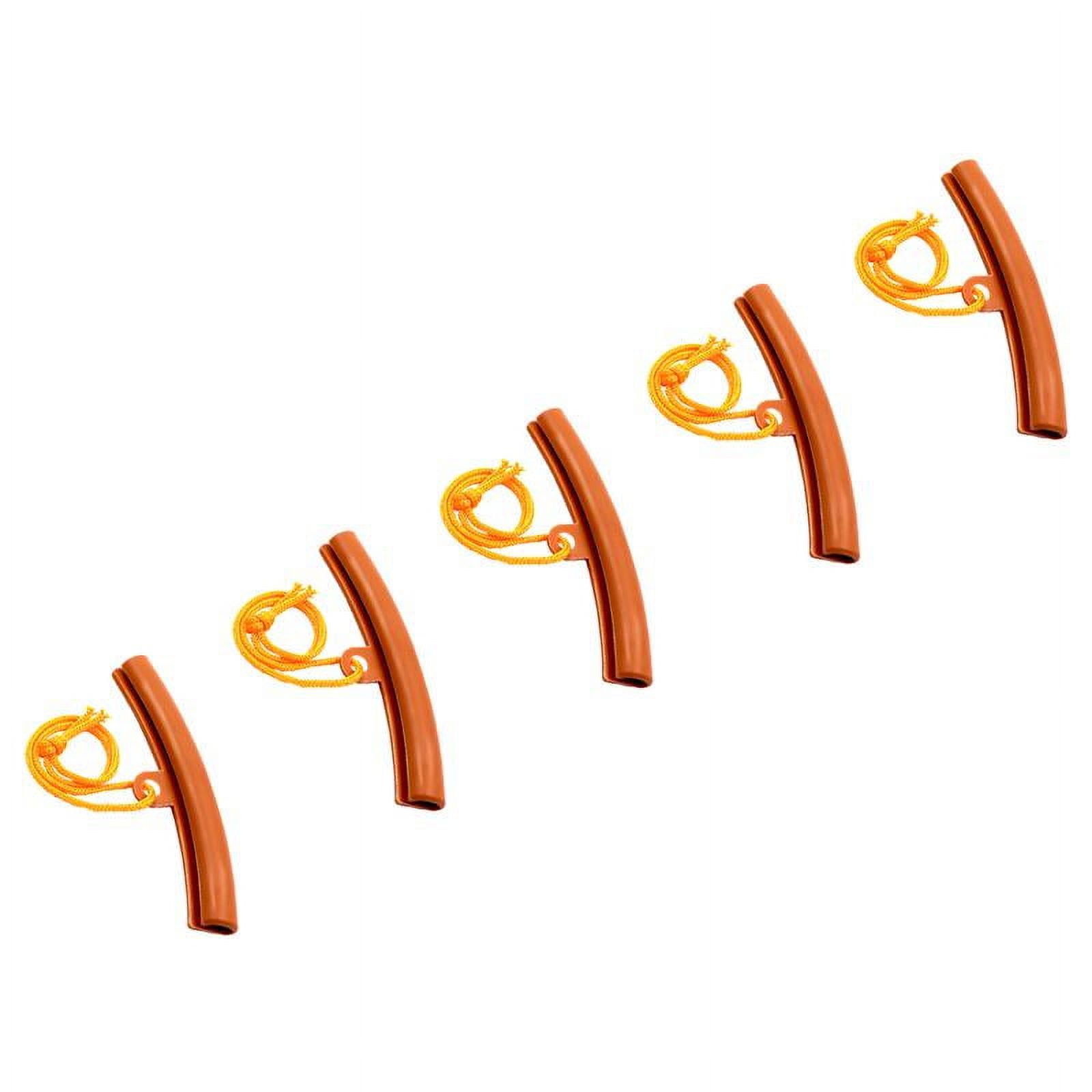 Magideal - 5 Protectores De Llantas De Coche, Herramienta De Ahorro De Cambio De Rueda De Coche, Portátil, 15 Cm, Protector De Rueda Para Suv, Motocicleta Y Naranja