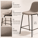 thumbnail image 5 of Taburete Eames de Lino Base Negro 66cm, 5 of 5