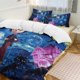 thumbnail image 1 of Blue Oil Coraline Comforter Set Soft 3 Pcs Twin Bedding Sets Thicken for All Season, 1 of 5