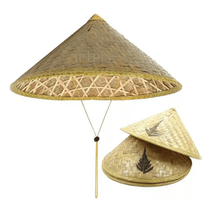 Genérico - Sombrero Gorro Bambú Chino Verano Protector Sol