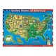 thumbnail image 2 of Puzle Melissa & Doug de madera con sonido de mapa de EE. UU., 40 piezas, 2 of 2