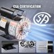 thumbnail image 5 of Motor eléctrico de compresor de aire VEVOR 3HP 230V 15.5A 3450 RPM, 5 of 9