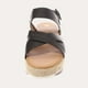 thumbnail image 3 of Sandalia Negro Vía Franca, 3 of 5