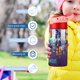 thumbnail image 5 of SupermonstruosBotella de Agua con Tapa Pop Top de Un Toque, Acero Inoxidable, a Prueba de Fugas, para Deportes, Botella Infantil rosa 12 oz, 5 of 6