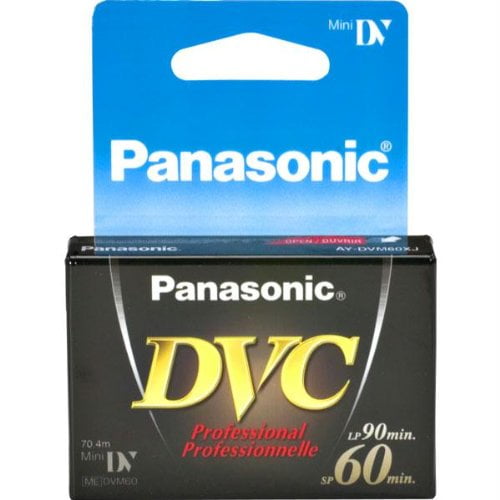 Minicasete De Vídeo Digital Panasonic Dvm-60xj1 60 Min