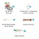 thumbnail image 2 of Kit Seauelos Berkley PowerBait Rattle Shrimp 12P Pesca Mar, 2 of 3